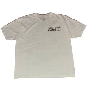 Beyonce CCT Official Tour Tee‎ XXL White Cowboy Carter Tour 2025 Merch NEW *flaw